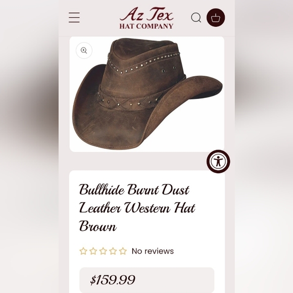 Bullhide Leather, Cowboy Hat! - Picture 8 of 16